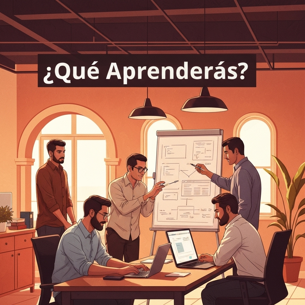 Profesional analizando datos con visualizaciones